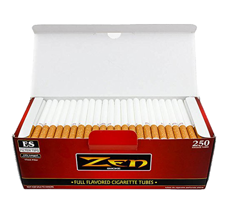 Zen Cigarette Tubes Open Box